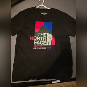 The North Face Black Tee with Graphic Print